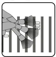 CVA Alto Infinity Air Purifier User Manual - Use a soft brush to clean the sensor vents