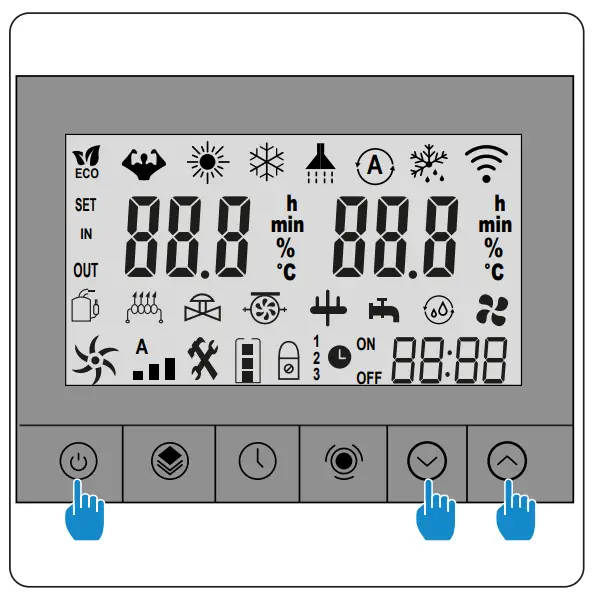 Pairing the heat pump