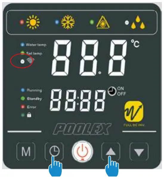 Pairing the heat pump
