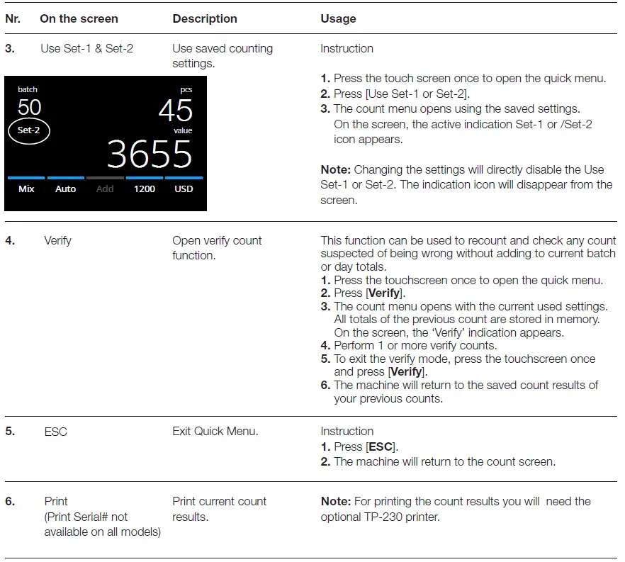 Safescan 2865-S 2885-S Banknote Counter 31