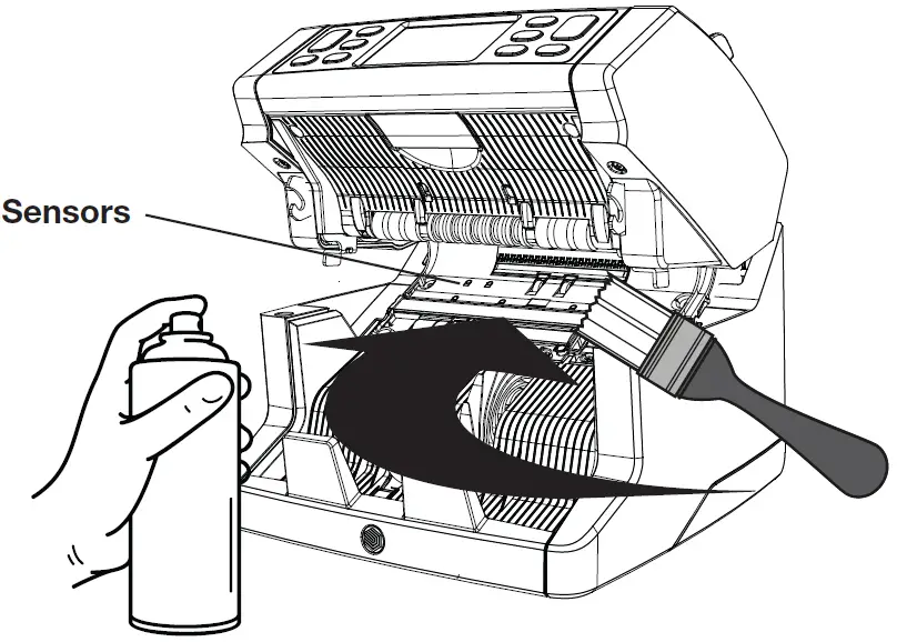 Safescan 2865-S 2885-S Banknote Counter 37