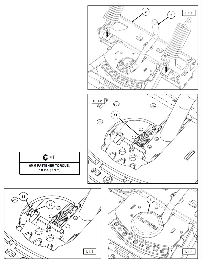 KOLPIN OUTDOORS 35-0070 Conqueror Front-Connect Push Frame - Fig 1