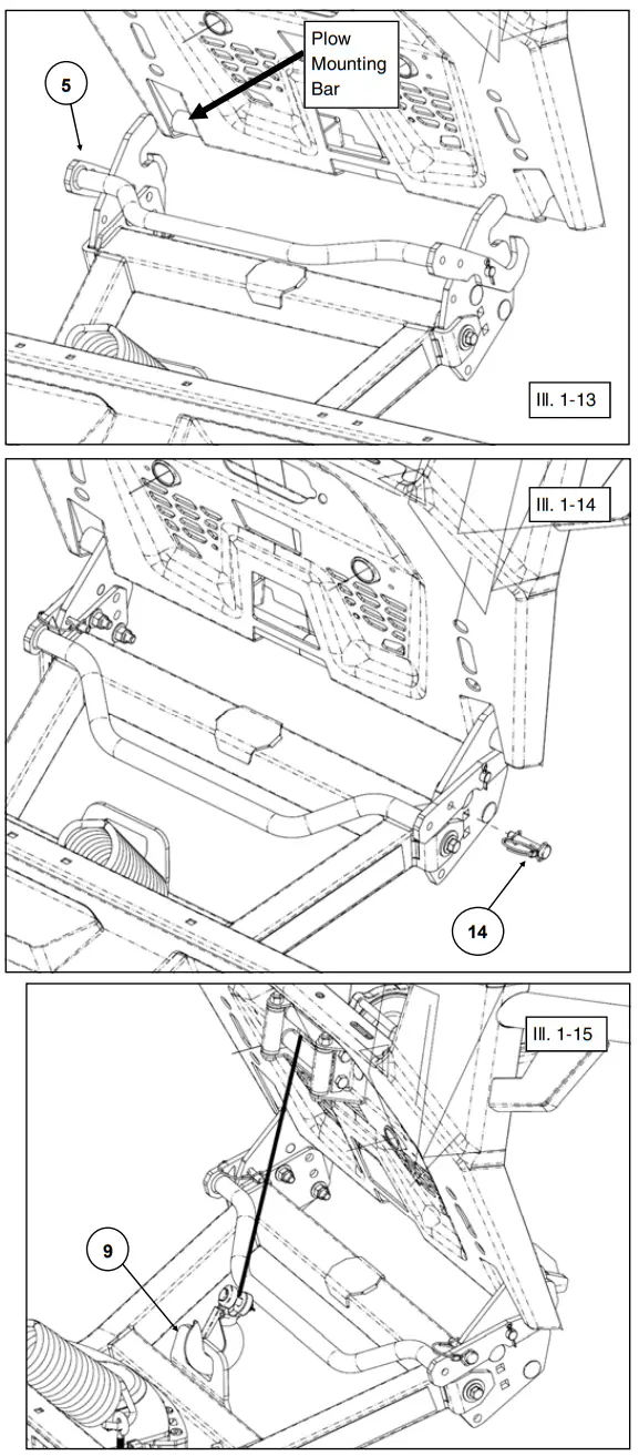 KOLPIN OUTDOORS 35-0070 Conqueror Front-Connect Push Frame - Fig 10