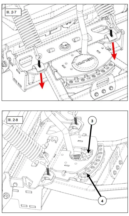KOLPIN OUTDOORS 35-0070 Conqueror Front-Connect Push Frame - Fig 16