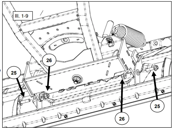 KOLPIN OUTDOORS 35-0070 Conqueror Front-Connect Push Frame - Fig 6