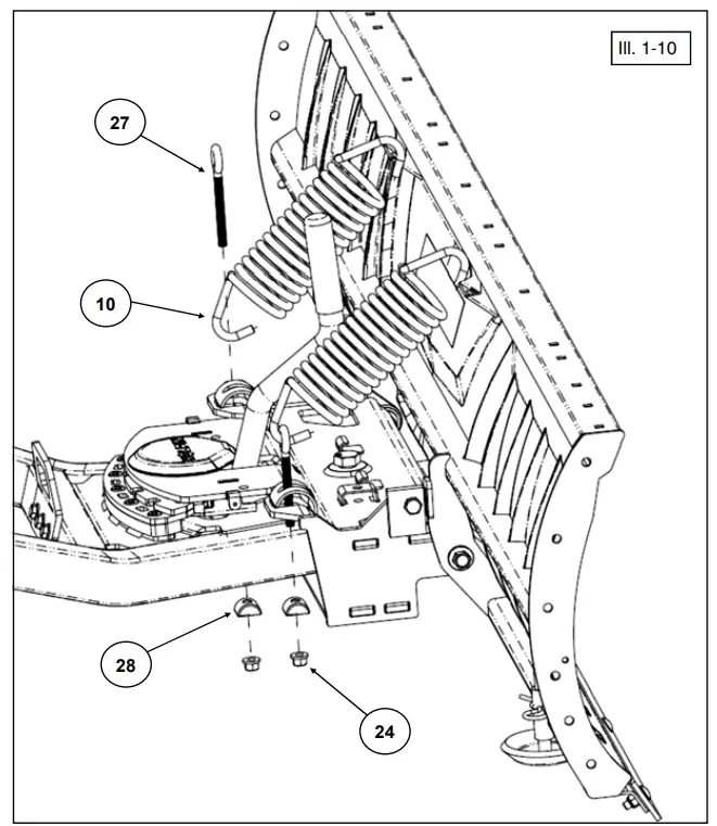 KOLPIN OUTDOORS 35-0070 Conqueror Front-Connect Push Frame - Fig 7