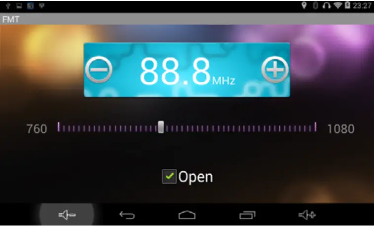 WayteQ x995 Android GPS navigation - FM Transmitter