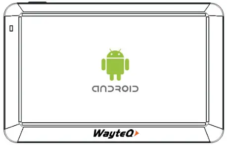 WayteQ x995 Android GPS navigation