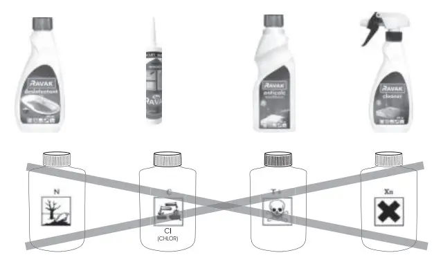 RAVAK BSD3 RILLIANT Shower Door - Figure 16
