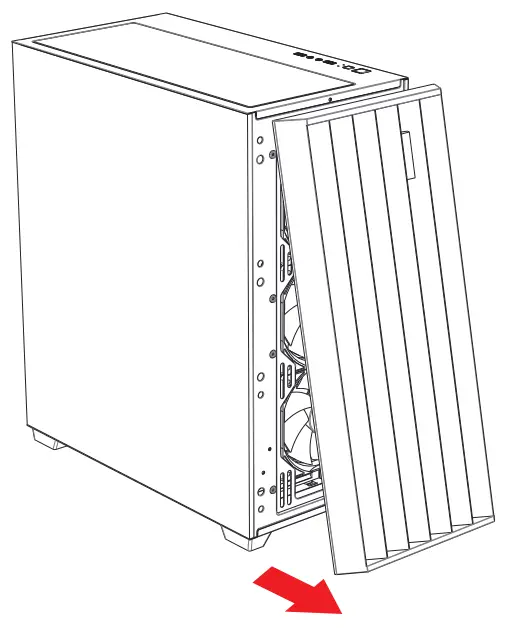 AZZA CSAZ-470 Legionaire Midi Tower - Fig 4