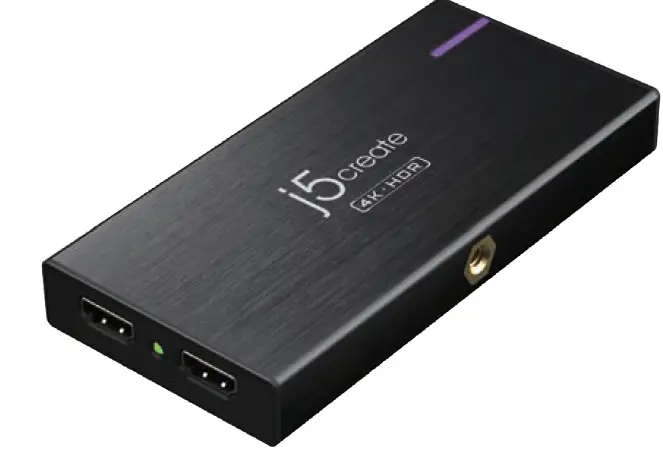 j5create JVA14 4K Game Capture Station