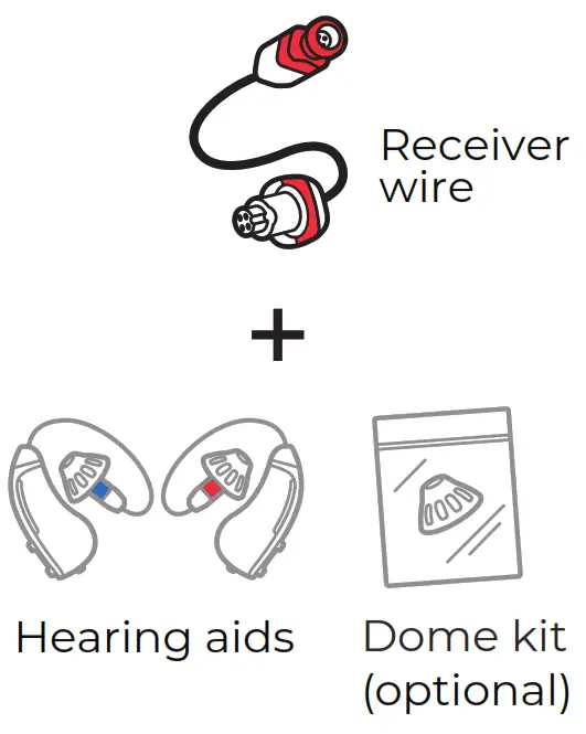 BOSE LBS00001B2 Lexie Hearing Aids -Receiver