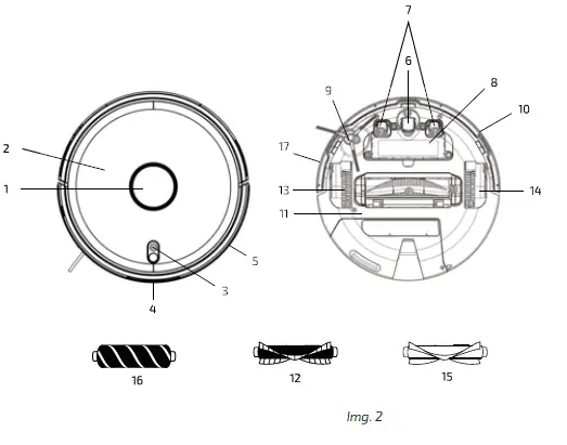 cecotec Conga 6090 Ultra Robot Vacuum Cleaner-2