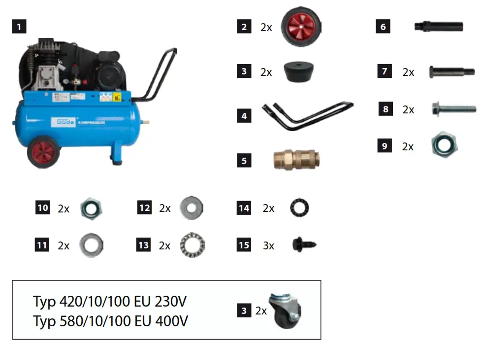 Gude 50008 Piston Compresso - Fig2
