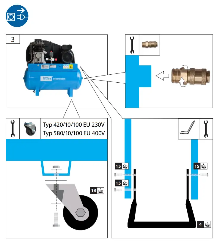 Gude 50008 Piston Compresso - Fig4