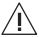 Warning or Caution icon