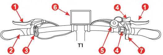 ELeglide 500404 T1 Electric Trekking Bike-3
