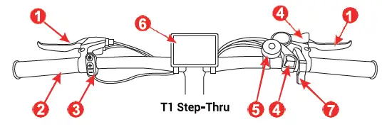 ELeglide 500404 T1 Electric Trekking Bike-4