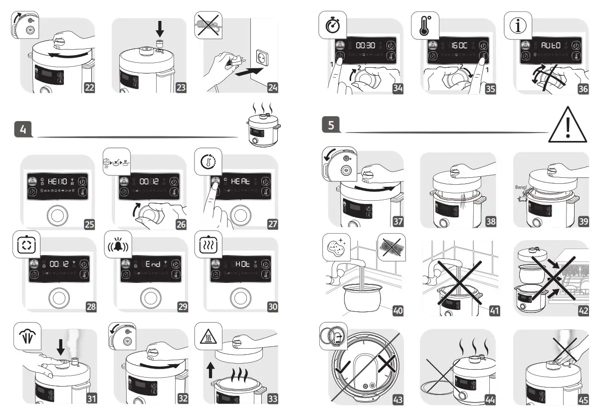 Tefal CY754 Turbo Cuisine Multi Pressure Cooker - fig 1