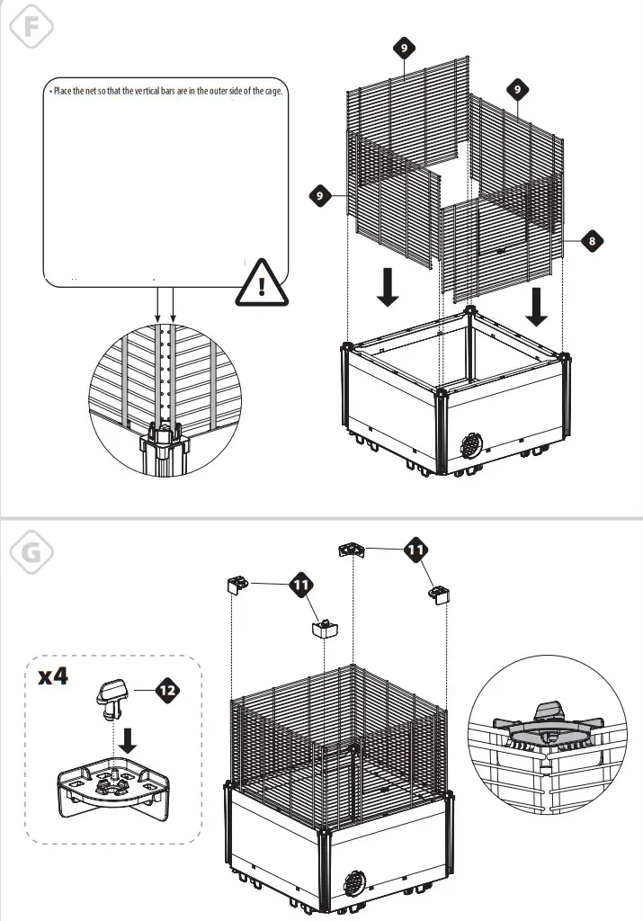 ferplast 57008017 Multipla Hamster Roof Extension for Mouse Cages - Figure 4