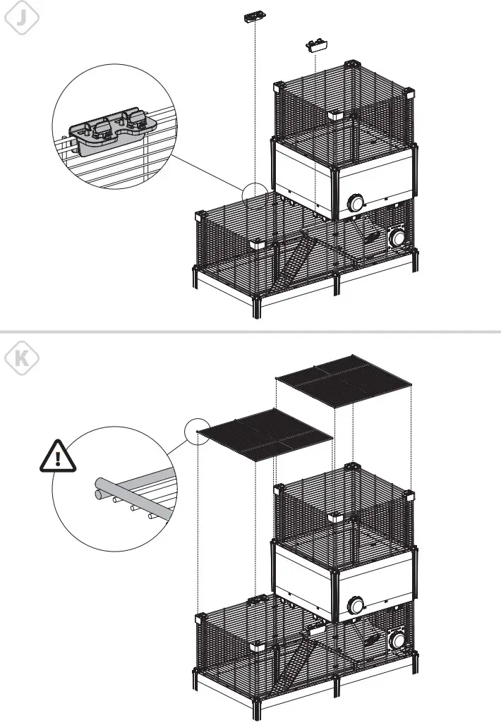ferplast 57008017 Multipla Hamster Roof Extension for Mouse Cages - Figure 6