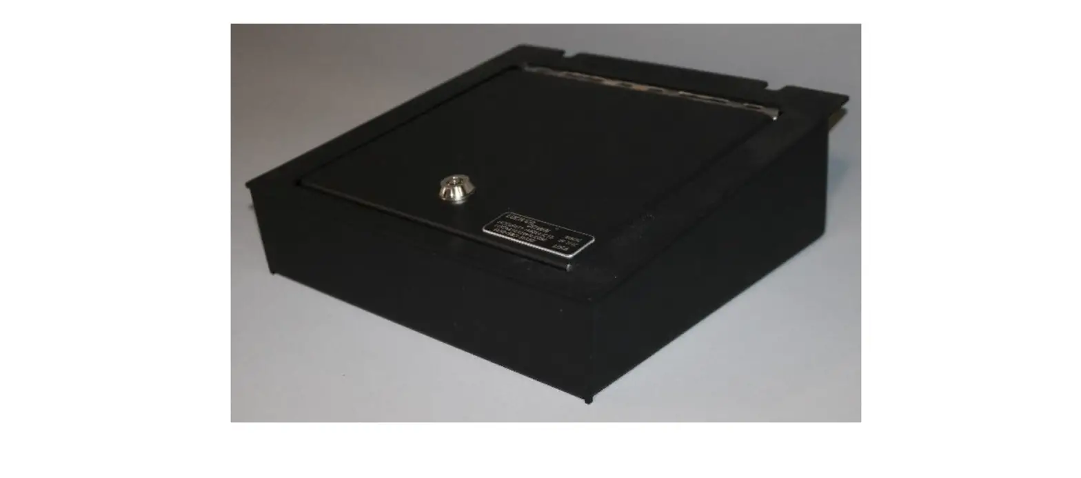 Locker Down Ld2049/ld2049ex Exxtreme Console Safe Installation Guide Locker Down Ld2049/ld2049ex Exxtreme Console Safe Installation Guide