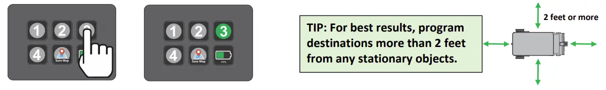 Program your first locations