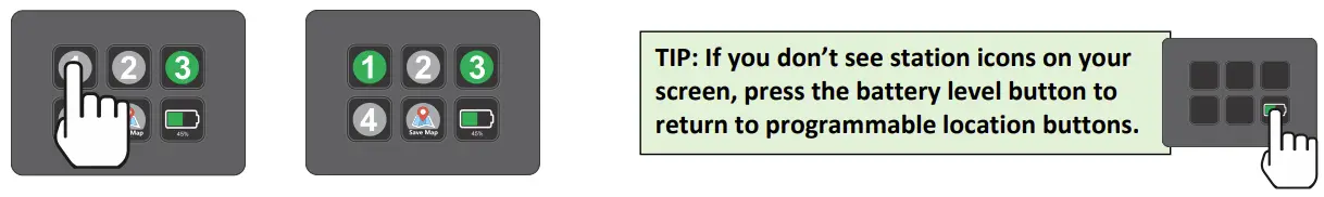 Program your first locations