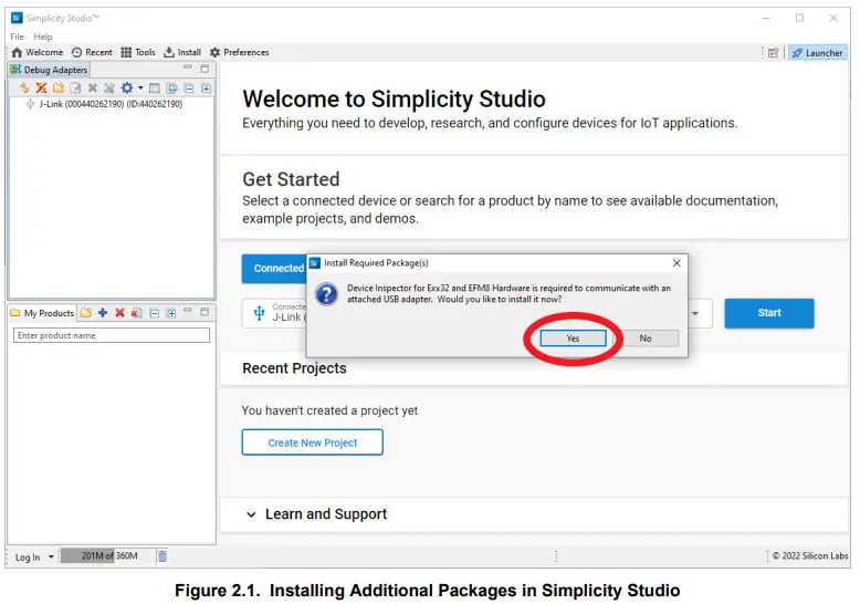 SILICON LABS QSG184 Z Wave 800 Thunderboard Radio Board - figure2