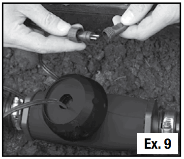 Aquascape G2-95027 IonGen Electronic Algae Controller for Pond - connector from