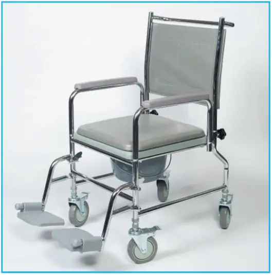 NRS Healthcare L22056 Wheeled Commode 01