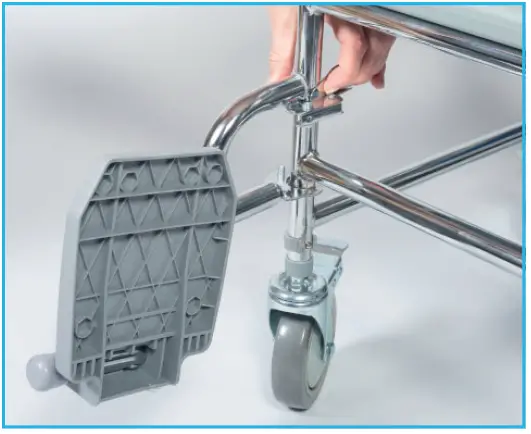 NRS Healthcare L22056 Wheeled Commode 06