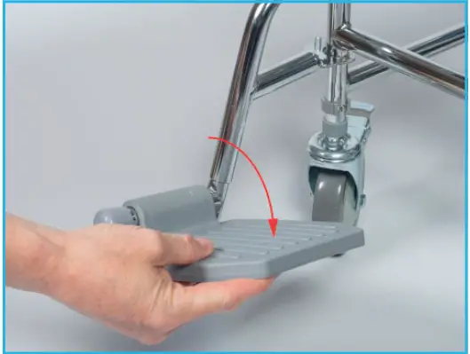 NRS Healthcare L22056 Wheeled Commode 07