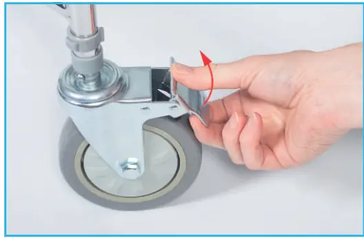 NRS Healthcare L22056 Wheeled Commode 14