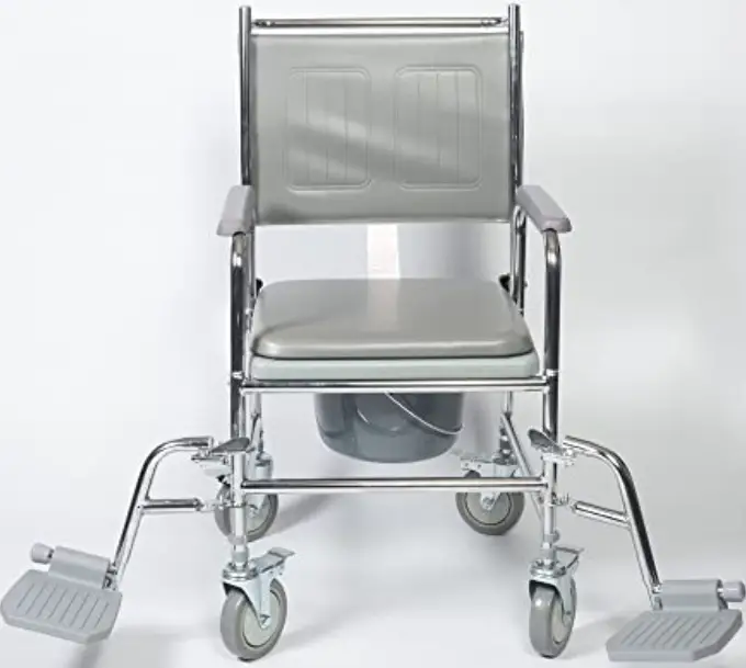 NRS Healthcare L22056 Wheeled Commode PRODUCT