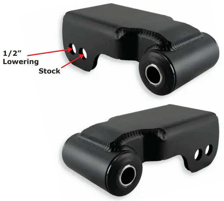 THUREN FABRICATION 2013-2022 Rear Leaf Shackle - FIg