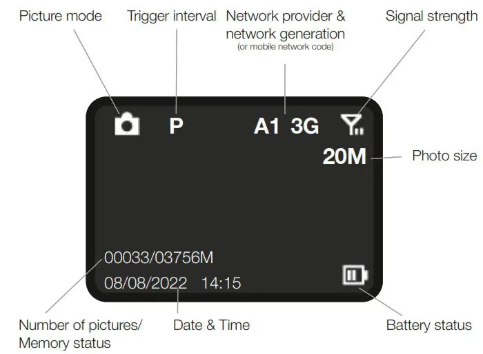 CONRAD Revier Manager LF E Wildlife camera 12 MP GSM Camouflage - fig