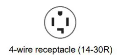 Whirlpool Electric Dryer Owner’s Manual - 4-wire receptacle
