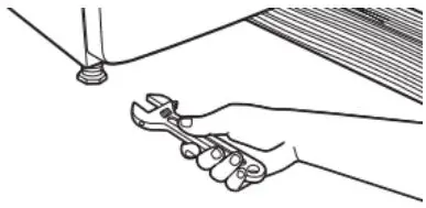 Whirlpool Electric Dryer Owner’s Manual - Adjust leveling legs