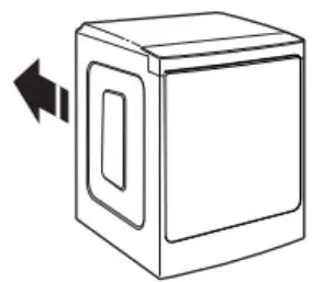 Whirlpool Electric Dryer Owner’s Manual - Move dryer to final location