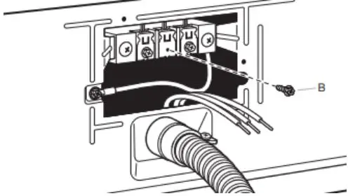 Whirlpool Electric Dryer Owner’s Manual - Remove center screw