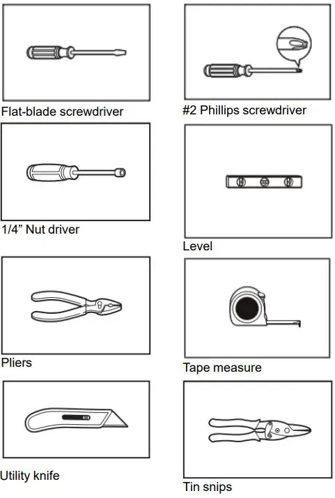 Whirlpool Electric Dryer Owner’s Manual - Tools Needed for All Installations