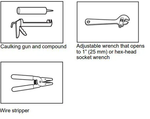 Whirlpool Electric Dryer Owner’s Manual - Tools Needed for All Installations