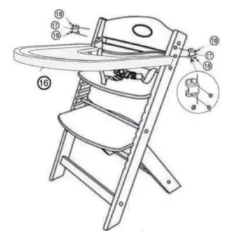 cangaroo-A2605-Wooden-High-Chair-Nuttle-5