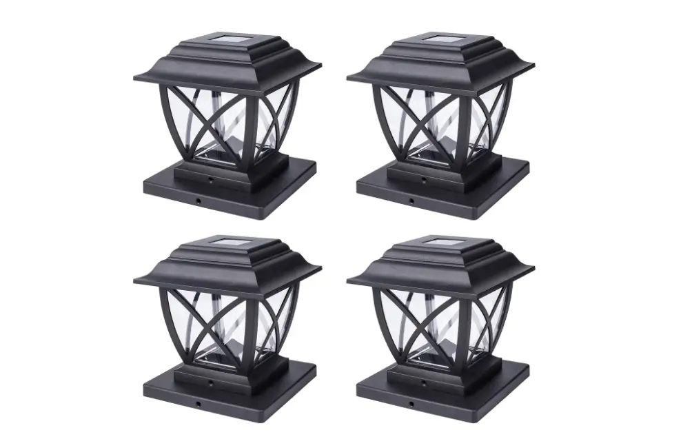 Harbor Breeze Qpp54-k5c-bk-m4 4-ct 5 Lumen Solar Post Cap Lights Instruction Manual Harbor Breeze Qpp54-k5c-bk-m4 4-ct 5 Lumen Solar Post Cap Lights Instruction Manual