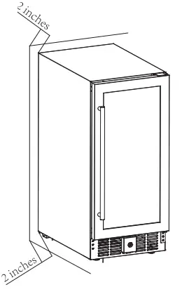KoolMore KM BIR3C GD Undercounter 15 Inch Beverage Cooler - PARTS 5