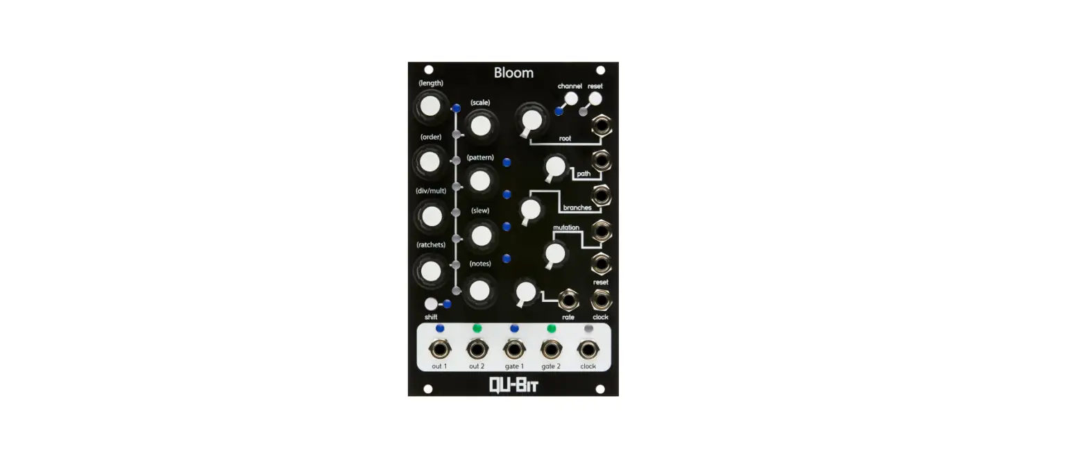 Qu-bit Bloom Eurorack Fractal Sequencer Instruction Manual