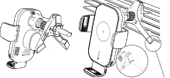 ZeeHoo PowerDrive BC-10 Fast Wireless Car Charger 4