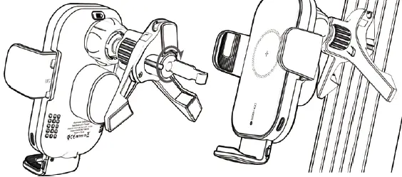 ZeeHoo PowerDrive BC-10 Fast Wireless Car Charger 6