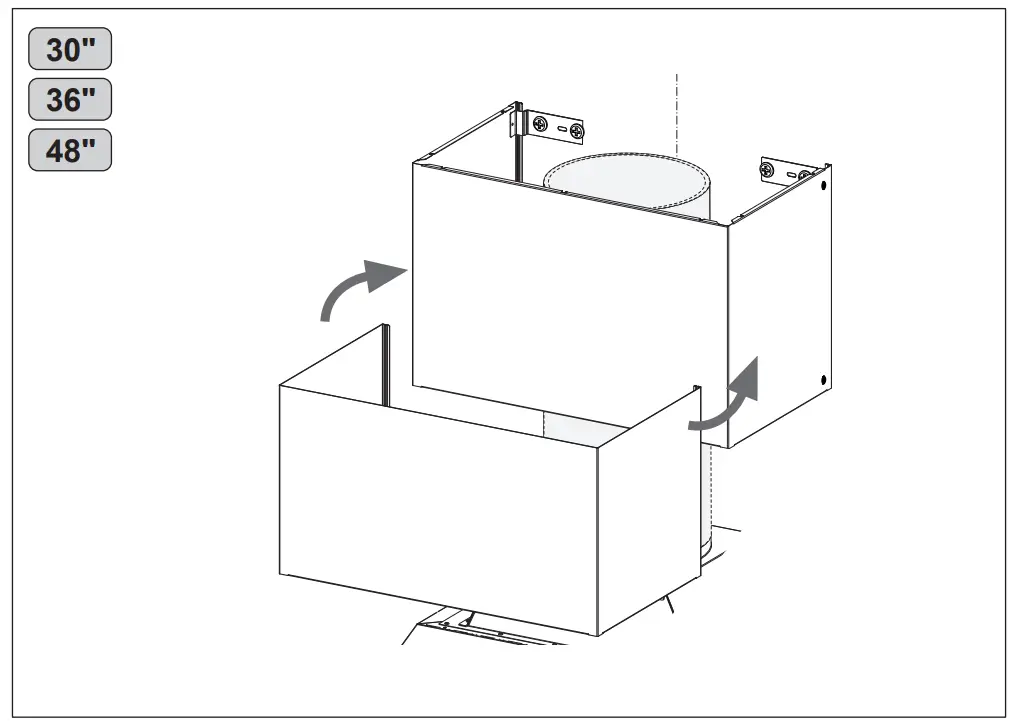 FABER TELEPRO30 Telescopic Chimney - fig10
